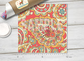 Paisley Patterned Adhesive Vinyl 238